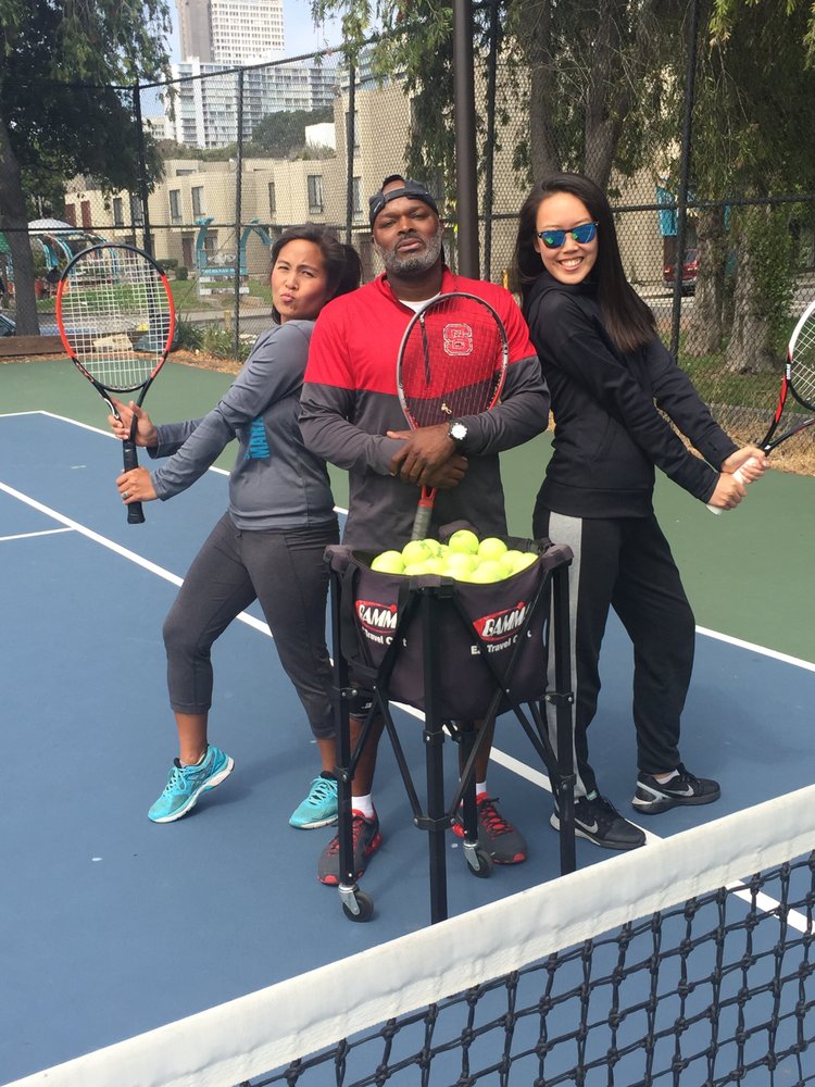 Tennis Lessons By Mcclain - San Francisco, CA, United States. coach McClain and his Asian Angels :)