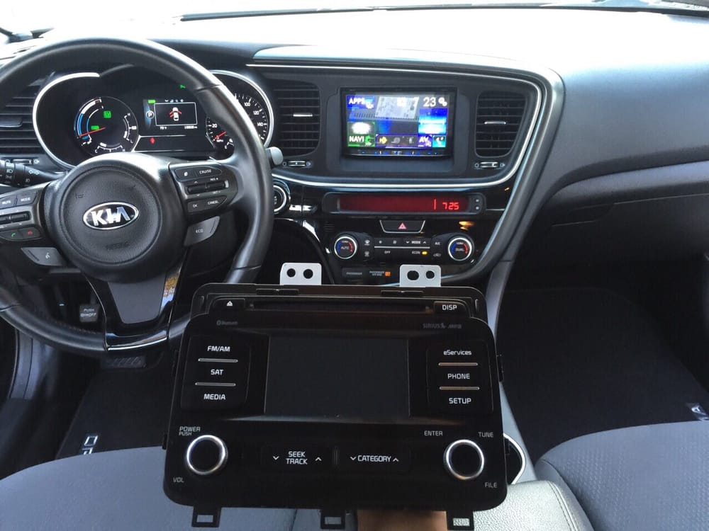 Pioneer 8100 Nex Installed On Kia Optima 2017 Using The Factory 453 Photos For Sorena Car Audio