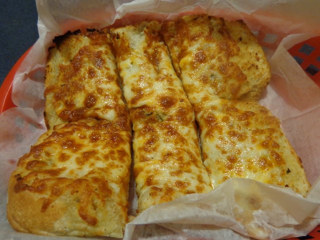 Garlic Bread With Cheese 3 99 8 5 10 Our Pieces Could Have Photo Of Round Table San Lorenzo Ca United States Garlic Bread