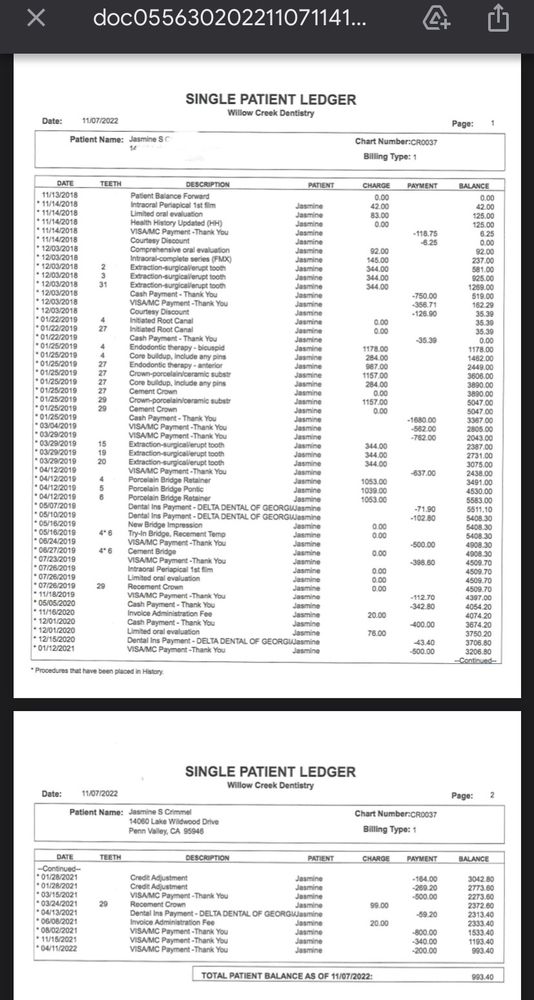 image of business Willow Creek Dentistry