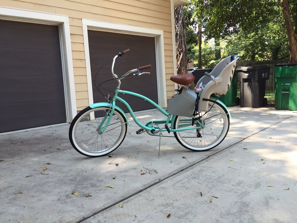 Our New Beach Cruiser Hybrid And Kids Seat We Love It Yelp Photo Of The Bike Medics Charlotte Nc United States Our New Beach
