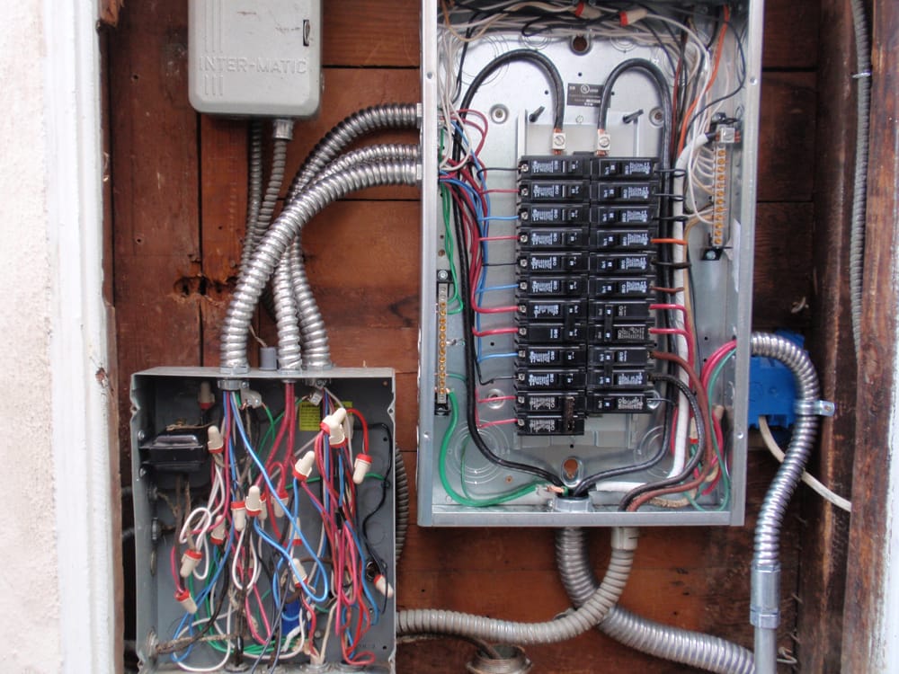 New Sub Panel Installation and Circuit Tie in from old ... hot tub wiring diagram eaton 