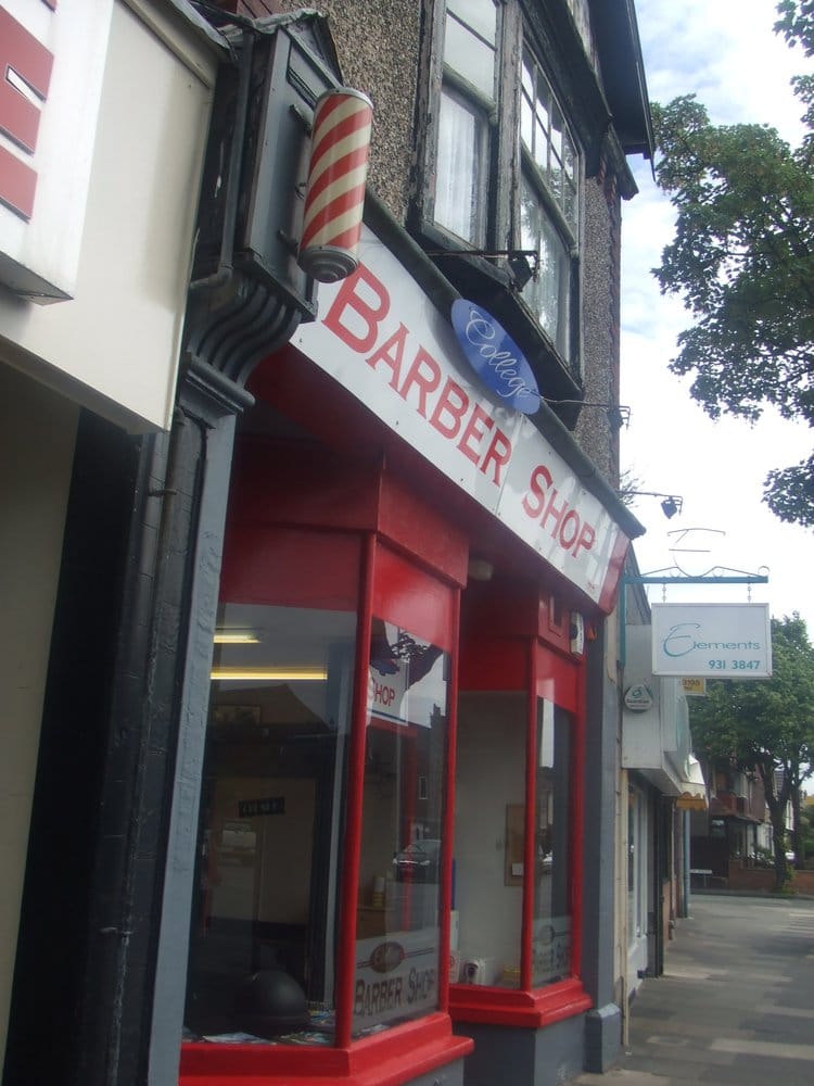 College Barber Shop Barbers 62 College Road, Liverpool, Merseyside
