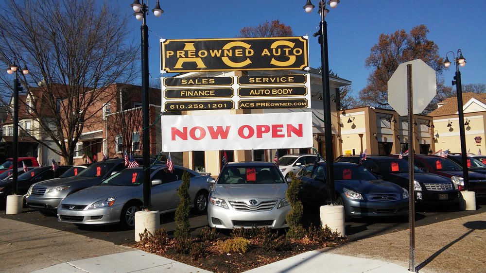 ACS Pre Owned Auto Car Dealers 111 East Baltimore Avenue, Lansdowne