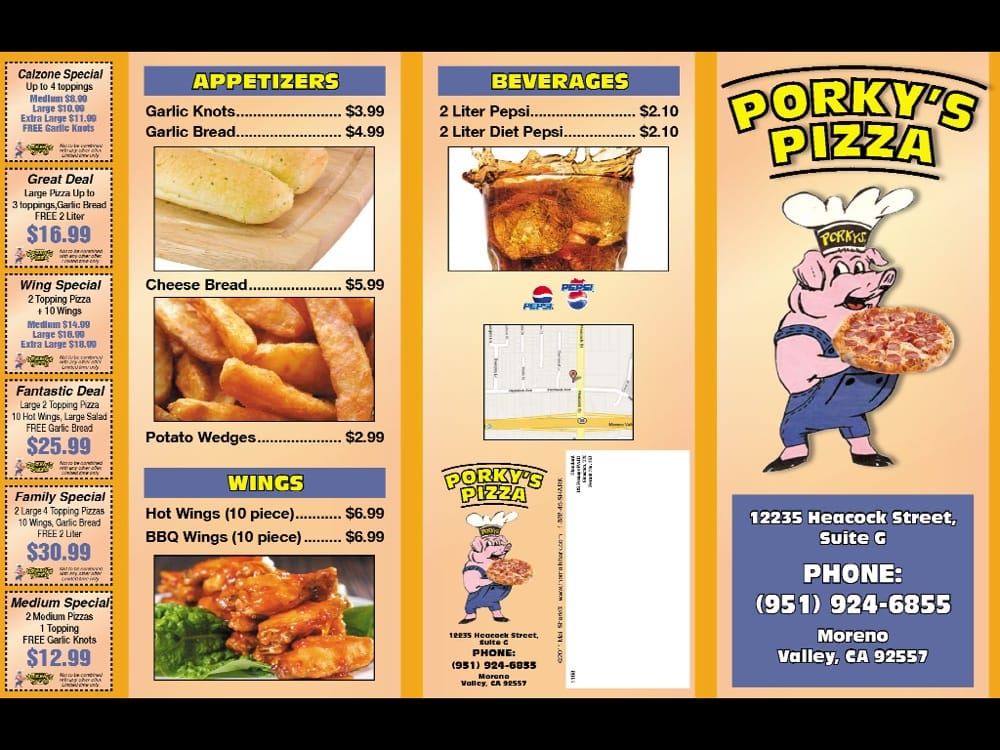 Porky’s Pizza 12 Photos & 43 Reviews Pizza 12235 Heacock St