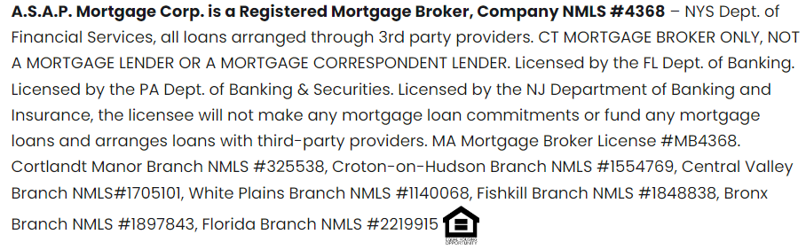 A.S.A.P. Mortgage