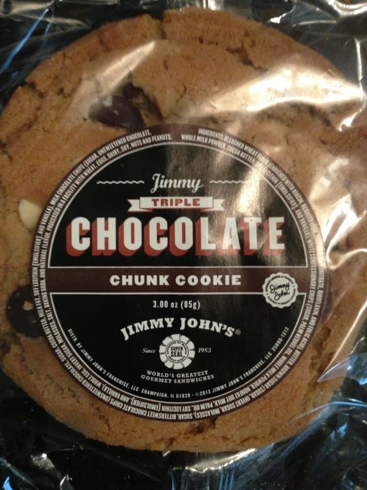 jimmy john's chocolate chunk cookie review