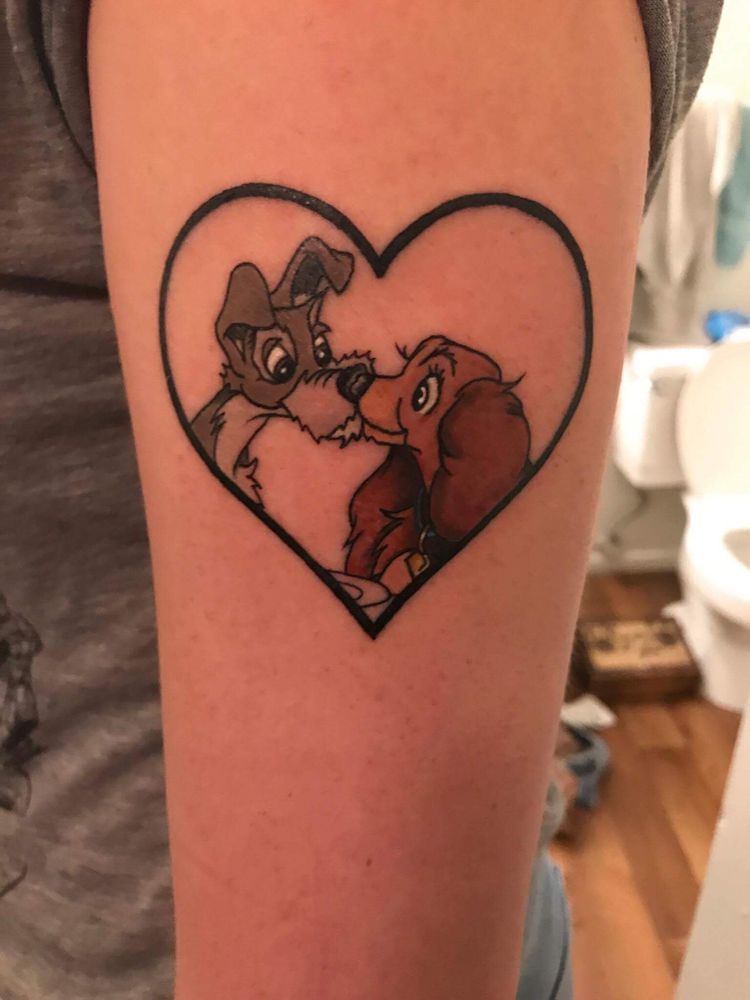 Lady and the tramp tattoo