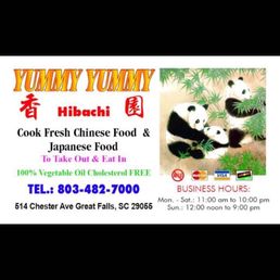 Yummyyummy Teppanyaki 514 Chester Ave Great Falls Sc Photo Of Yummyyummy Great Falls Sc United States