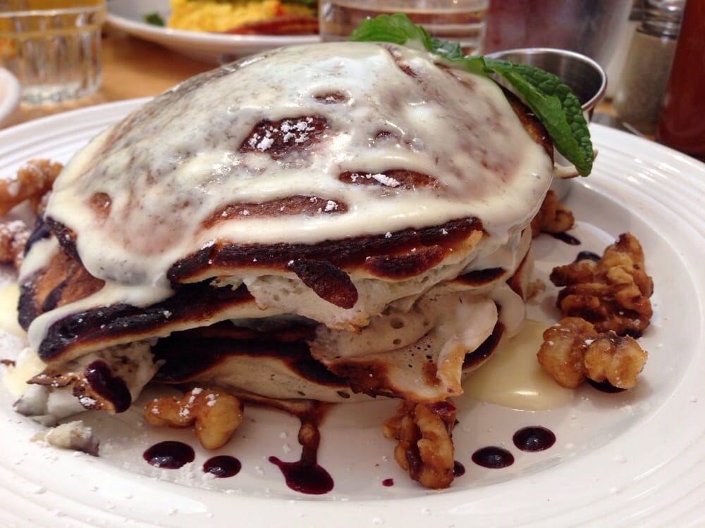 Banana blueberry soufflé pancake Yelp