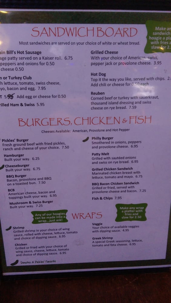 Pickles Grog & Grub 11 Reviews American (Traditional) 419 Fulton