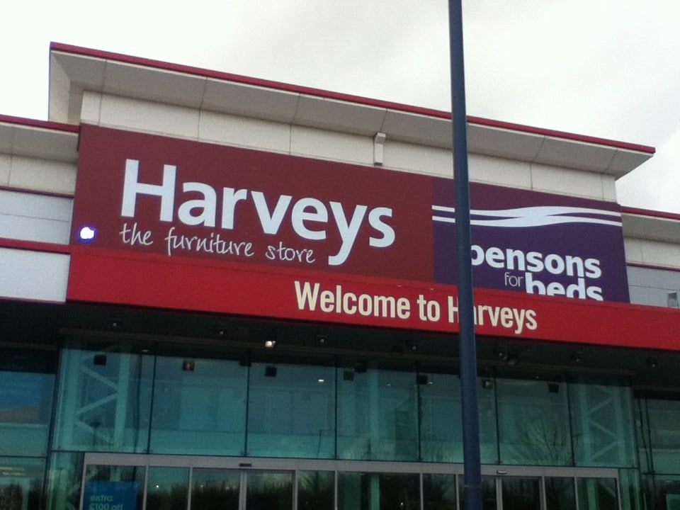 Harvey’s Furniture Furniture Stores Axletree Way, Wednesbury, West