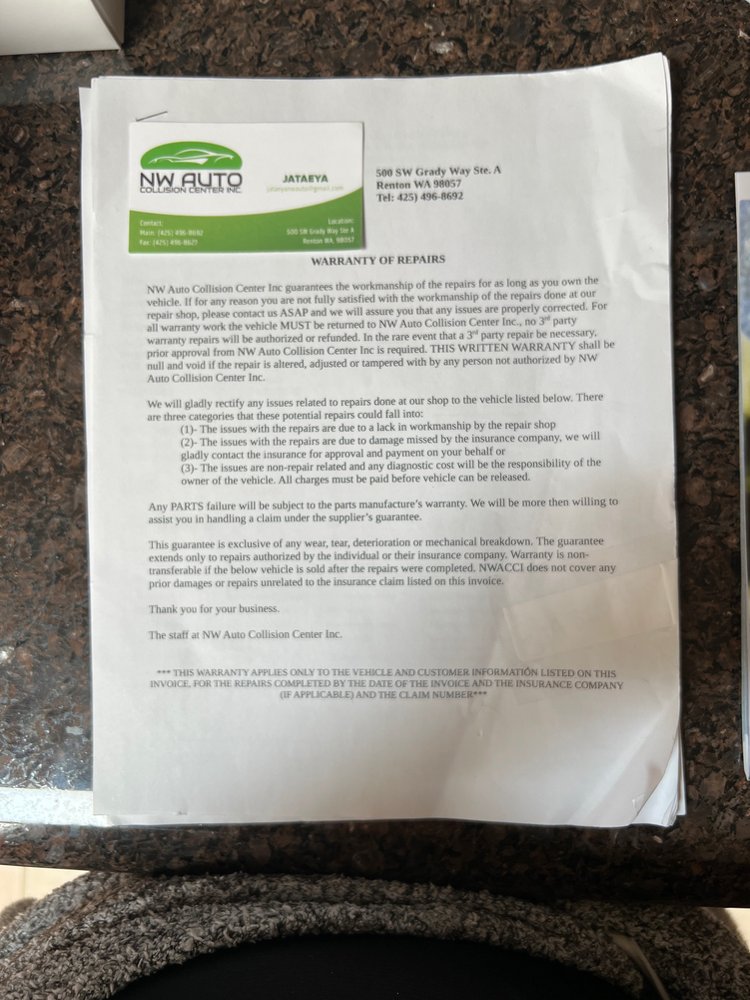 NW Auto Collision Center