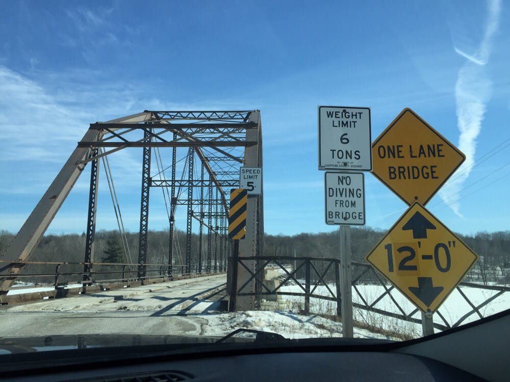 Cobban Bridge Landmarks & Historical Buildings At County Hwy T, Jim