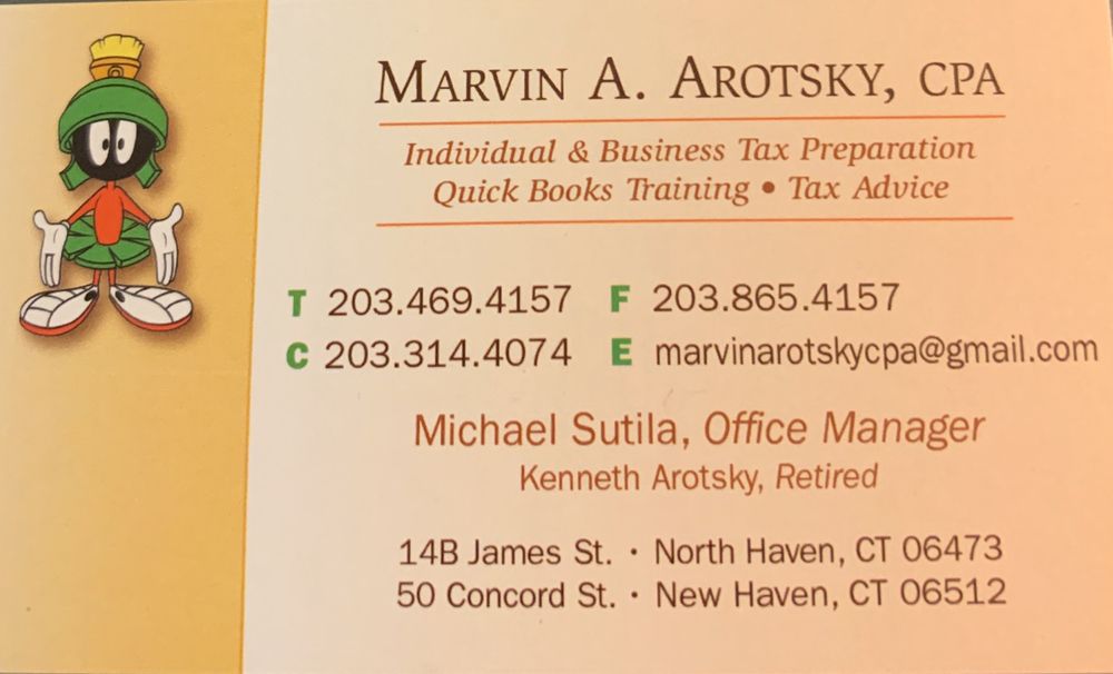 Marvin A Arotsky, CPA
