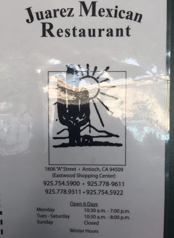 Juarez Mexican Restaurant 78 Reviews Mexican 1806 A St, Antioch
