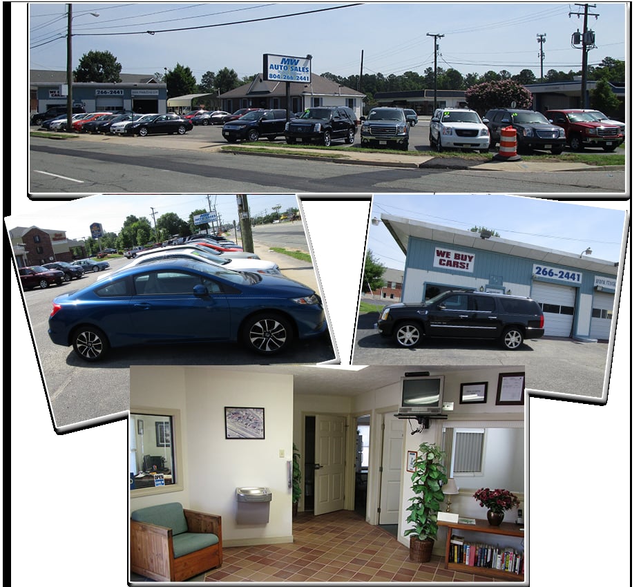 M W Auto Sales Car Dealers 8601 Brook Rd, Glen Allen, VA Phone