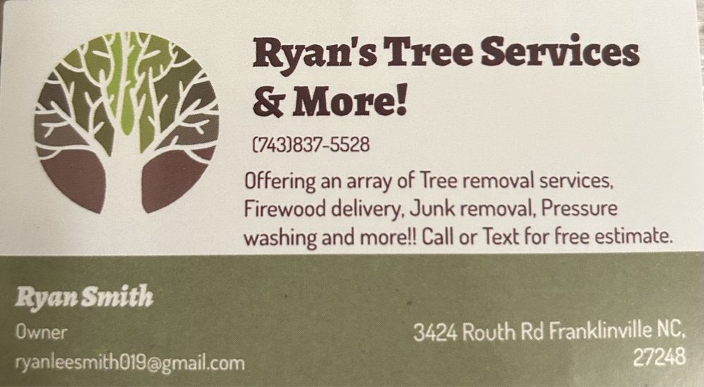 Ryans Tree Services & More