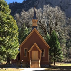 Yosemite Valley Chapel Wedding Chapels 9000 Southside Dr Photo Of Yosemite Valley Chapel National Park Ca United States