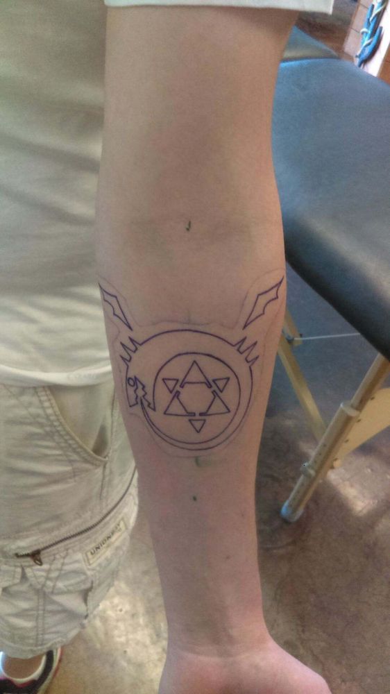 stencil of the ouroboros homunculus tattoo from fullmetal stencil of the ouroboros homunculus tattoo from fullmetal