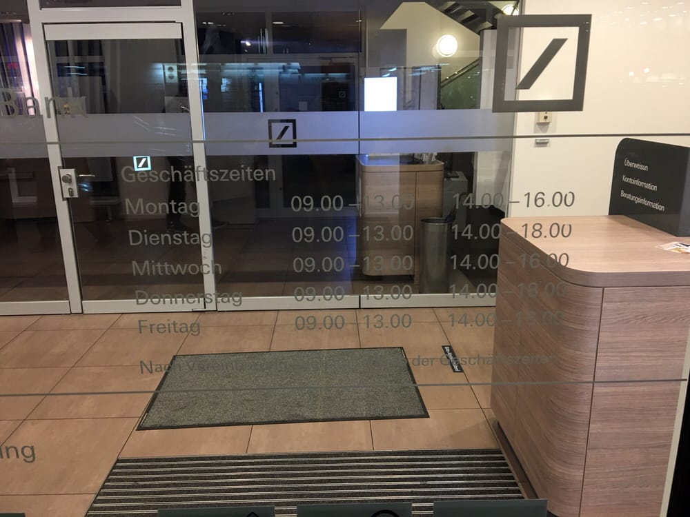 Deutsche Bank Bank Building Societies Frankfurter Str 161