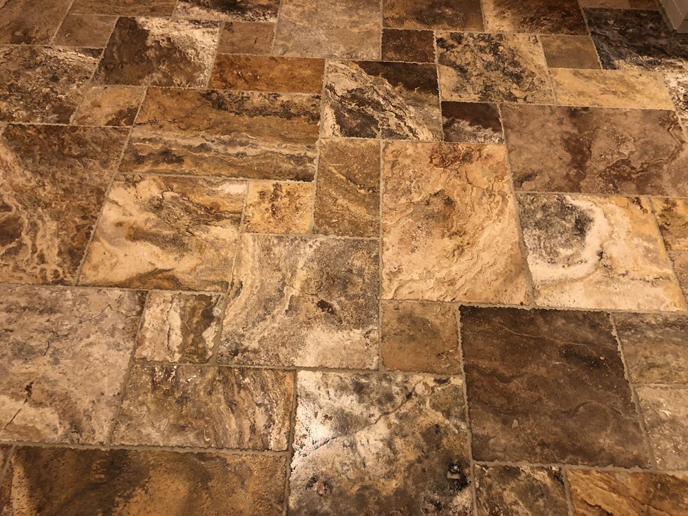 The Beautiful Travertine Tile With Versailles Placement Photo Of Express Tile Design San Jose Ca United States The Beautiful