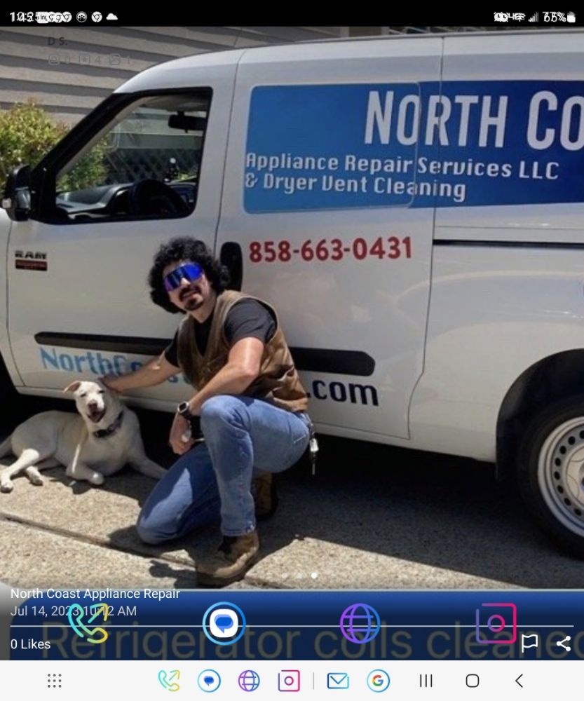 North Coast Appliance Repair Services And Dryer Vent Cleaning