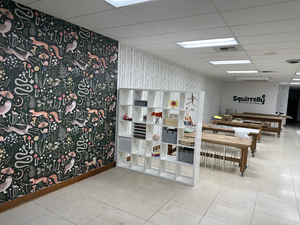 Squirrelly Art Studio + Gift Making Workshop