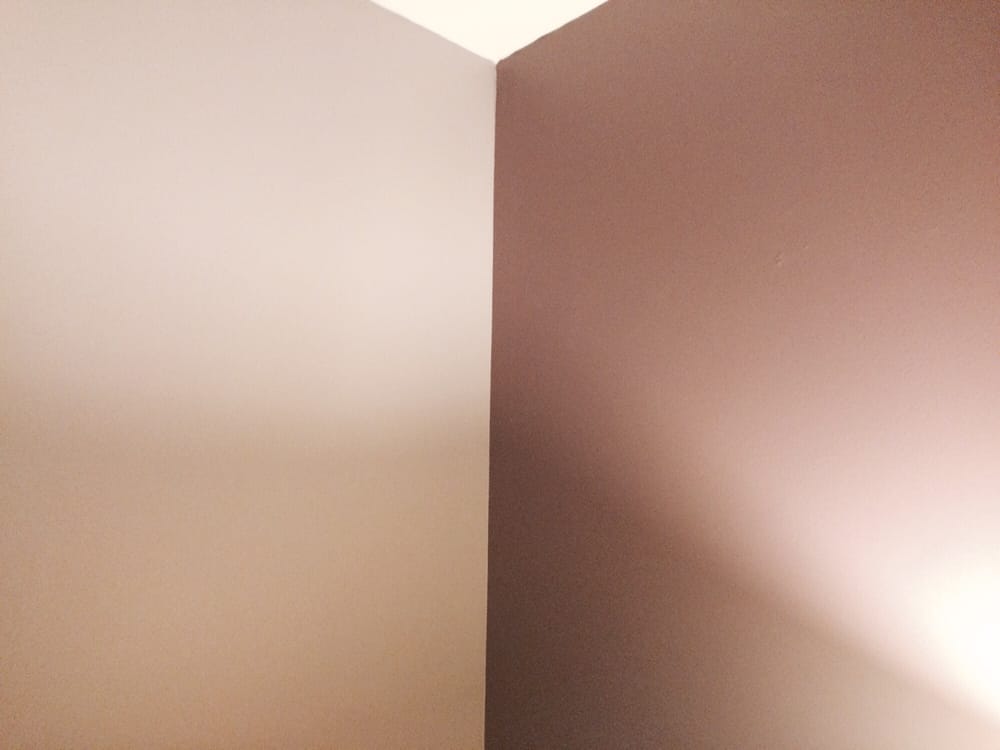the corner walls of my new bedroom yelp