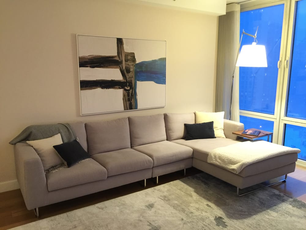 Asher Sectional A Perfect Spot To Weather Out The Nyc Blizzard Of Photo Of Interior Define Chicago Il United States Asher Sectional A Perfect