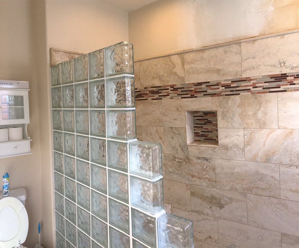 Shower Finished Yelp Photo Of Dano S Tile Installers Tucson Az United States Shower Finished
