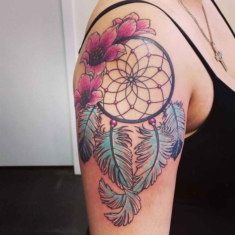 dreamcatcher tattoo by brian yelp dreamcatcher tattoo by brian yelp
