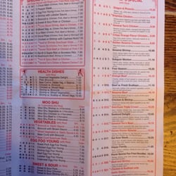 Yopo Chinese Restaurant Closed 33 Tremont Rd Pine Photo Of Yopo Chinese Restaurant Pine Grove Pa United States Menu 2