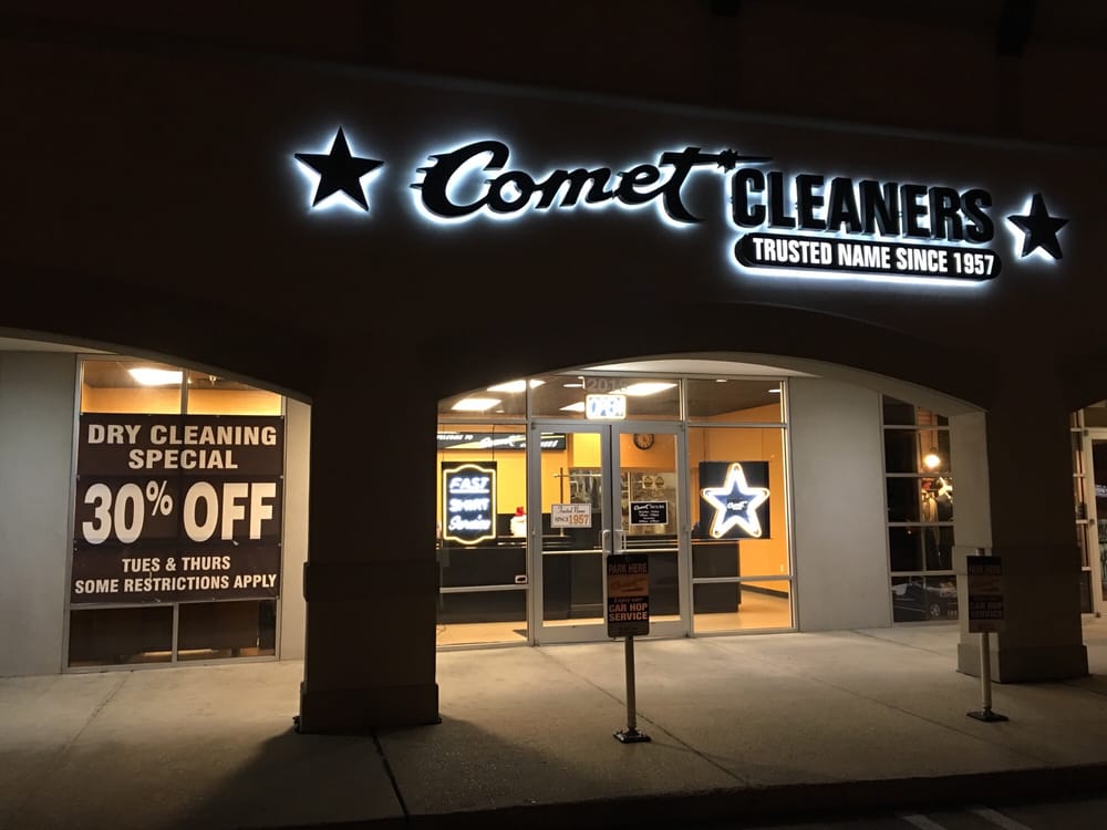 Comet Cleaners Laundry Services 2015 W Pinhook Rd, Lafayette, LA