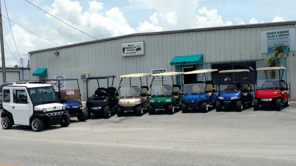 Don’s Custom Golf Carts Golf Cart Dealers 4421 30th St W, Bradenton