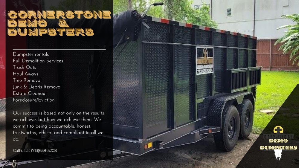 Cornerstone Demo & Dumpsters