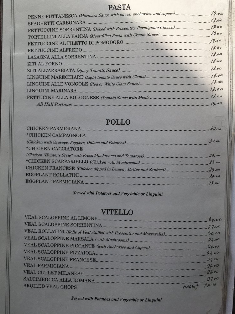Torna A Sorrento Restaurant Torna A Sorrento Restaurant
