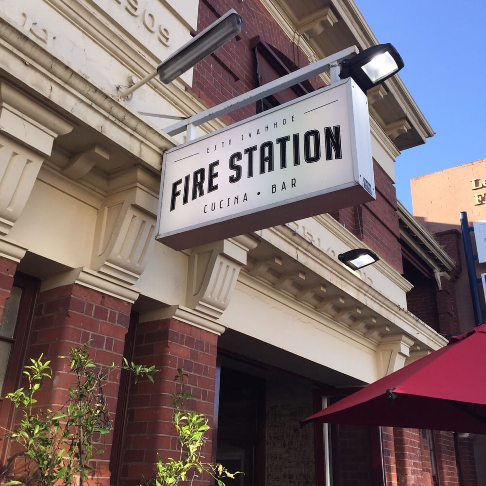 Fire Station Cucina Bar CLOSED Italian 77 Upper Heidelberg Rd