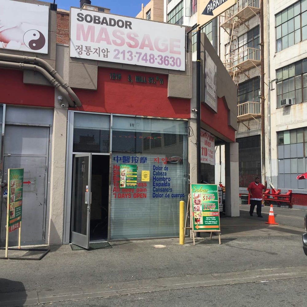 Sobar Massage Medical Spas 1219 S Wall St, Downtown, Los Angeles