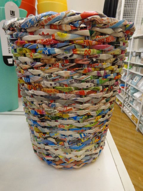 Adele Waste Basket ($9.99). Colorful and creative (they're 