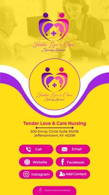Tender Love &amp; Care Nursing Services, 500 Envoy Cir, Ste 501B 