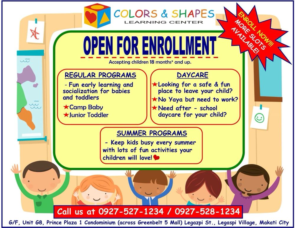 Colors & Shapes Daycare & Learning Center 12 Photos Child Care