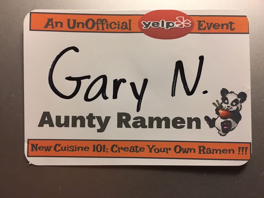 cool name tag yelp