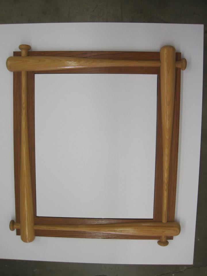 Handmade Baseball Bat Frame Mirror Yelp Photo Of Unique Picture Framing Glendale Ca United States Handmade Baseball Bat