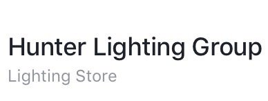 Hunter Lighting Group Fixtures Equipment Hunter Lighting Group Fixtures Equipment