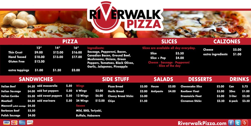 Our current menu board Yelp