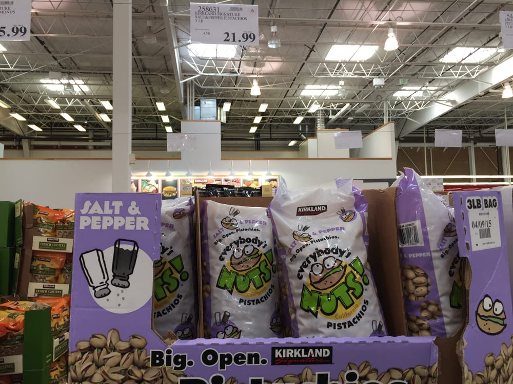 kirkland 3 lb bag of salt pepper pistachios 21 99 costco in
