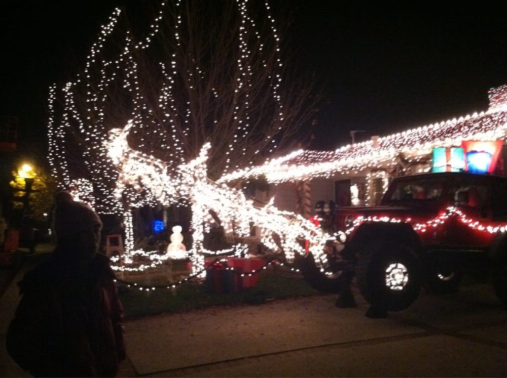 photo of christmas lights decorations on eucalyptus avenue san carlos ca united - Jeep Christmas Decorations photo of christmas lights decorations on eucalyptus avenue san carlos ca united - Jeep Christmas Decorations