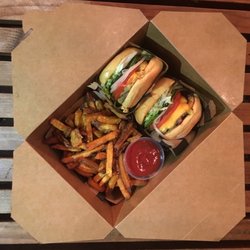 Vegetarian Restaurants In Queens Yelp Strange Flavor Burger Shack