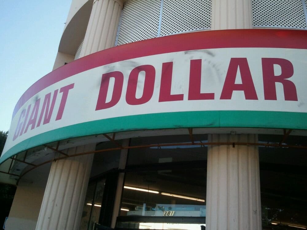 Giant Dollar Store CLOSED Grocery 381 N Western Ave, Larchmont